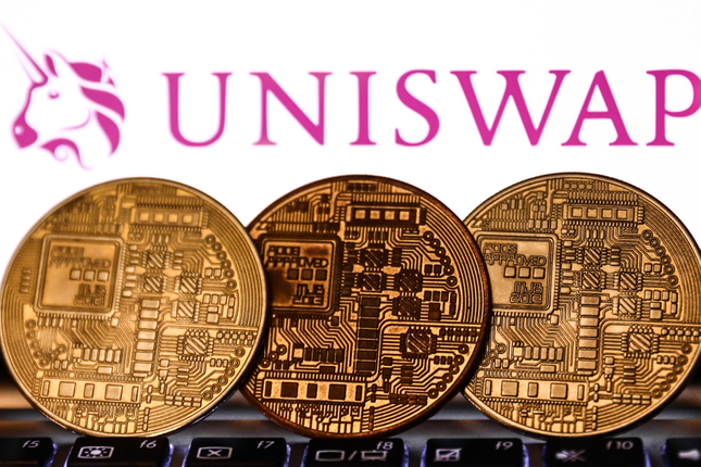 Uniswap runs on the Ethereum blockchain.